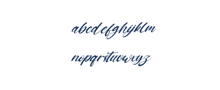 Saggitarius Italic Lowercase