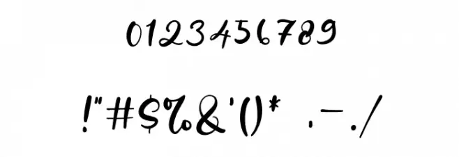 Saggitarius Font OTHER CHARS