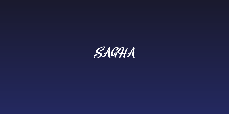 Sagha Social Header