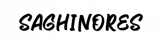 Saghinores  Frei Schriftart Herunterladen