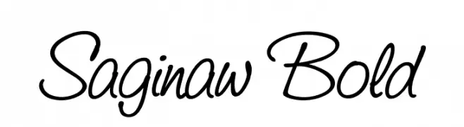 Saginaw  Bold  Fuentes Gratis Descargar