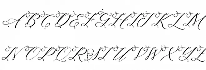 SagitaScript Schriftart Groß