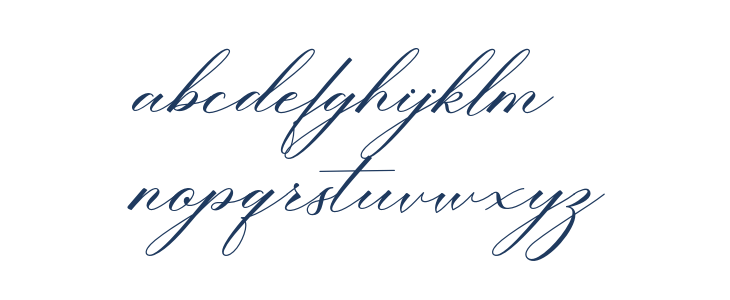 SagitaScript Lowercase