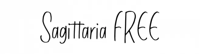 Sagittaria FREE Schriftart