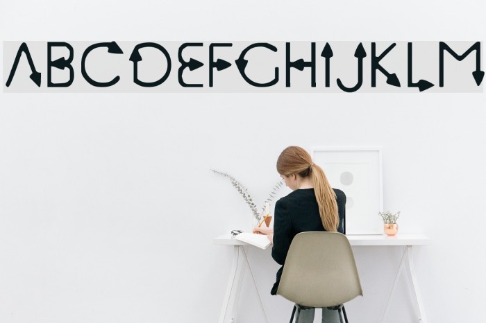 Sagittarius Font examples