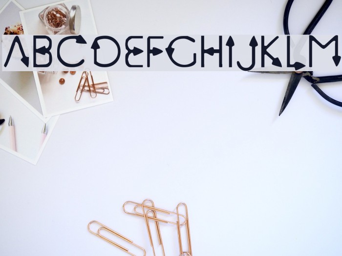 Sagittarius Font examples