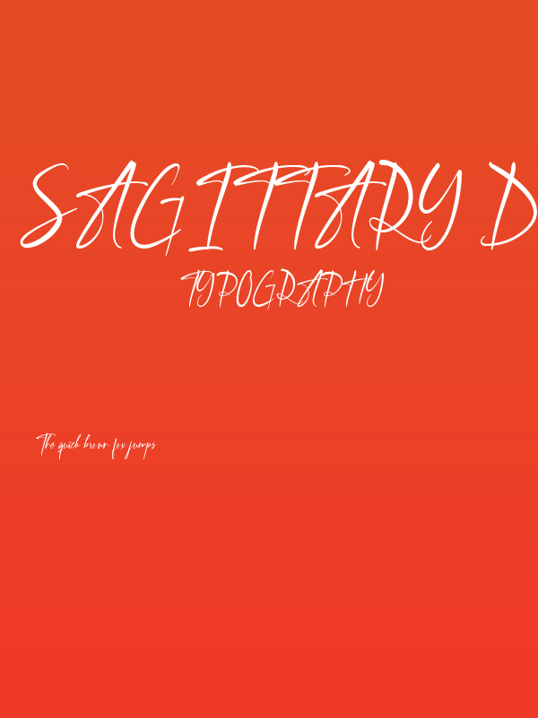 Sagittary Demo Poster