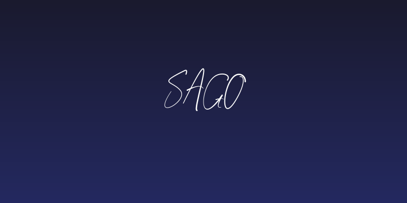 Sago Social Header