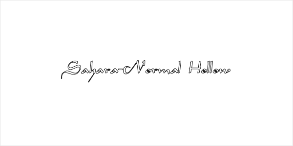 Sahara-Normal Hollow Logo