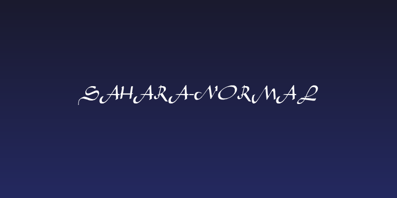 Sahara-Normal Social Header