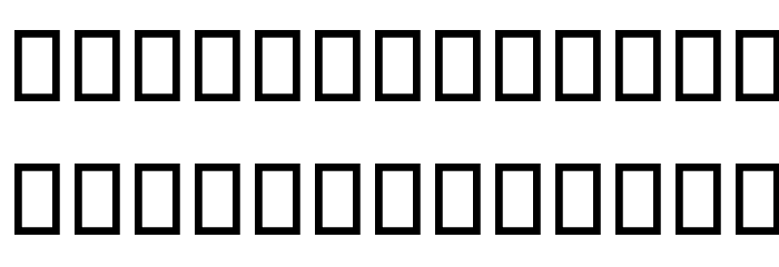 Sahar Font LOWERCASE