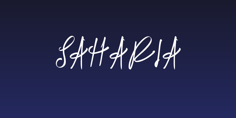 Saharia Social Header