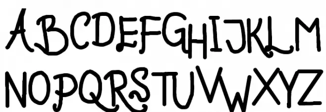 Sahidz script Schriftart Groß