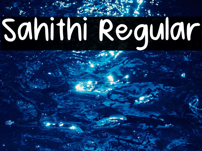 Sahithi Regular Example 3