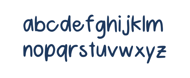 Sahithi Regular Lowercase