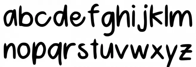 Sahithi Regular Font Litere mici