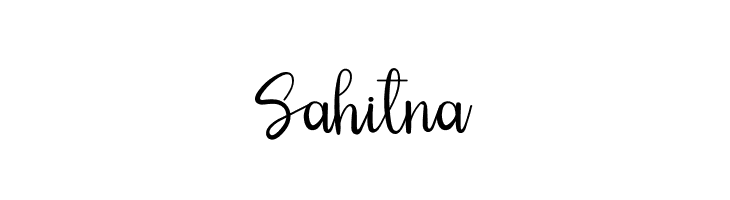 Sahitna  Free Fonts Download