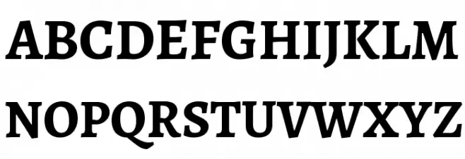 Sahitya Bold Schriftart Groß