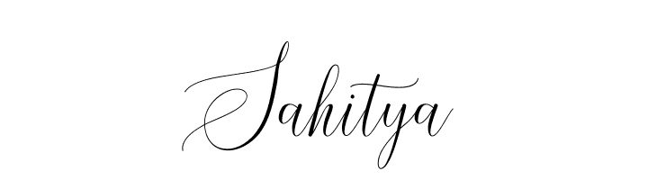 Sahitya  Frei Schriftart Herunterladen