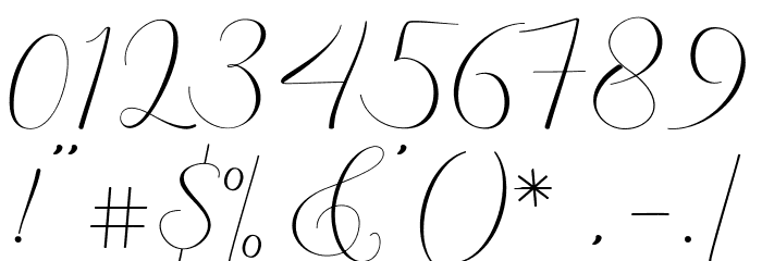 Sahitya Font OTHER CHARS