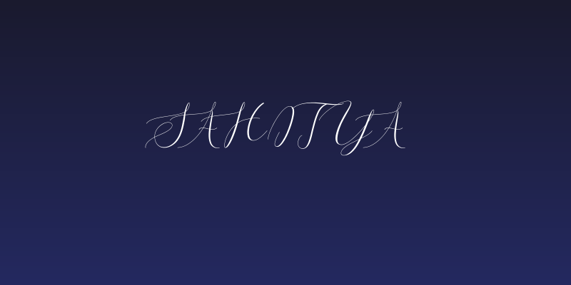 Sahitya Social Header