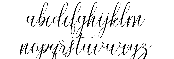 Sahitya Font LOWERCASE