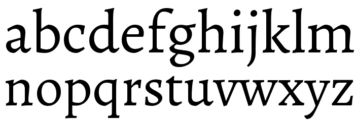 Sahitya Font LOWERCASE