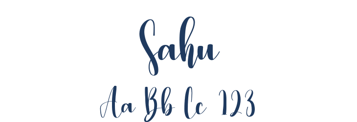 Sahu Font Preview