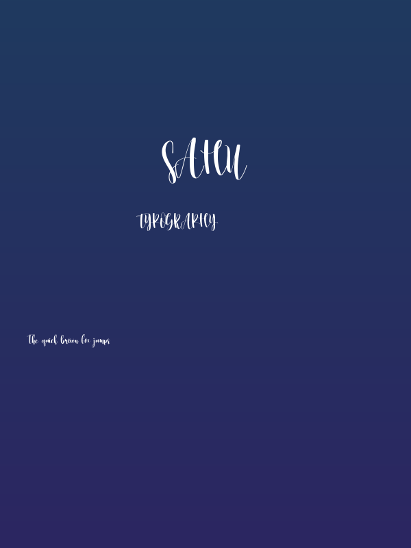 Sahu Poster