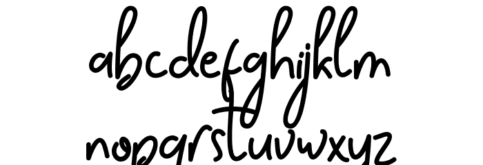 Sahur Bosku Comic Font LOWERCASE