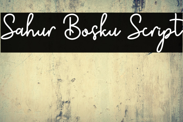 Sahur Bosku Script Example 1
