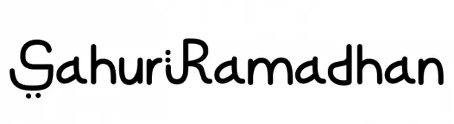 Sahur Ramadhan  Fuentes Gratis Descargar