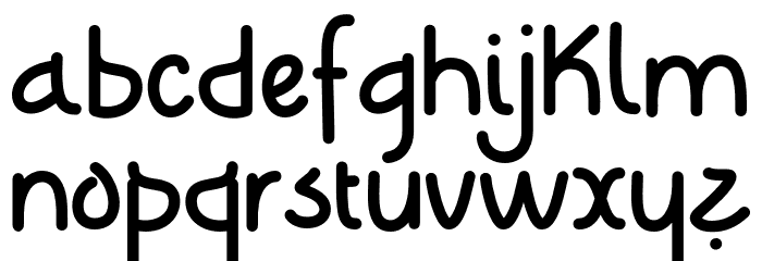 Sahur Ramadhan Font LOWERCASE