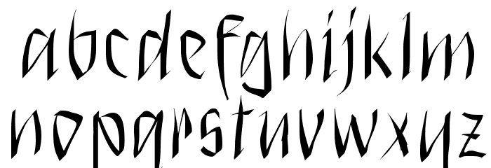 SaiGon Font LOWERCASE