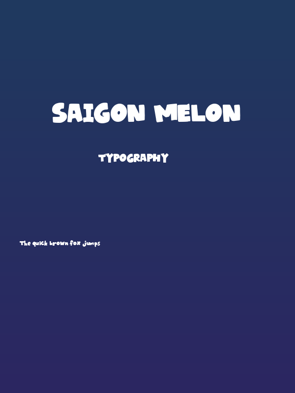 Saigon Melon Poster