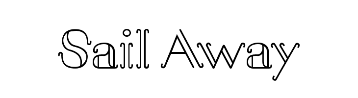 Sail Away  नि: शुल्क फ़ॉन्ट्स डाउनलोड