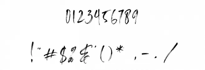 SailRoyals Font OTHER CHARS