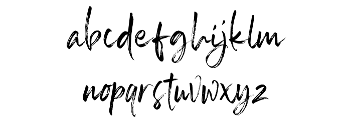 SailRoyals Font LOWERCASE