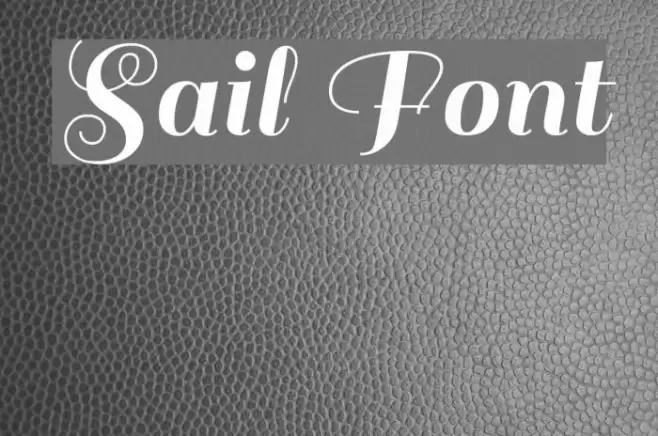 Sail Font examples