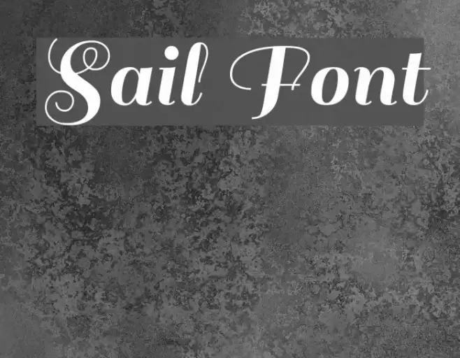 Sail Font examples