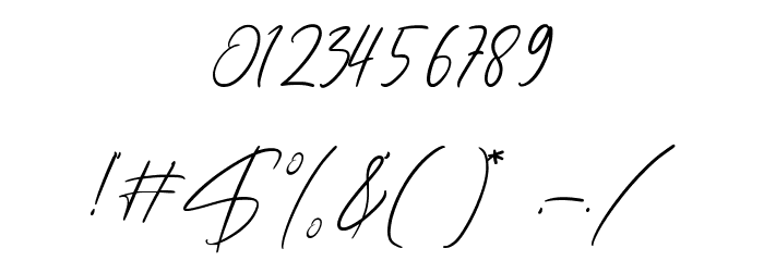 Sailendra Font OTHER CHARS
