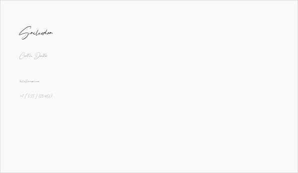 Sailendra Business Card