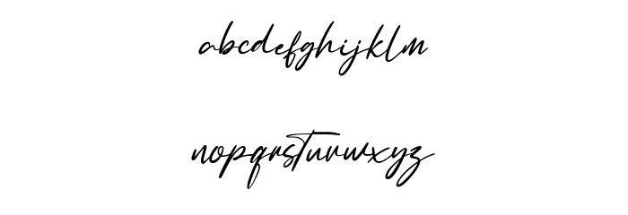 Sailendra Font LOWERCASE