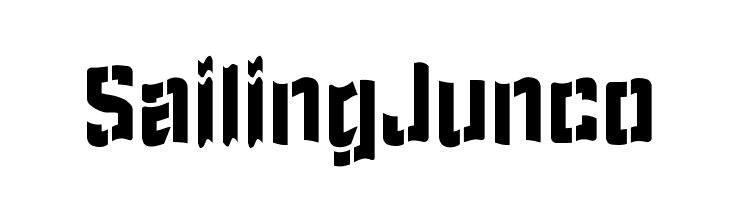 SailingJunco  フリーフォントのダウンロード
