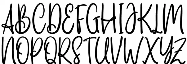 Saillendya FREE Font OTHER CHARS