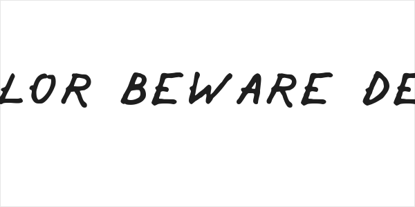 Sailor Beware Demo Logo