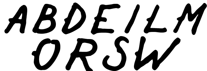 Sailor Beware Demo Font LOWERCASE