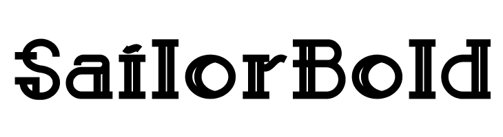 Sailor Bold  font caratteri gratis