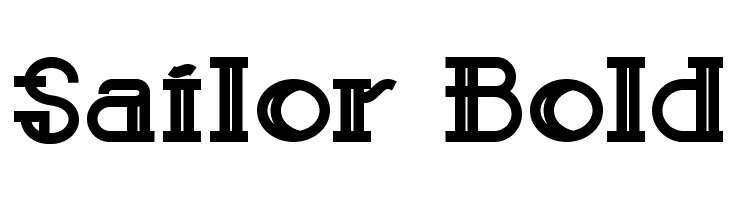 Sailor Bold  baixar fontes gratis