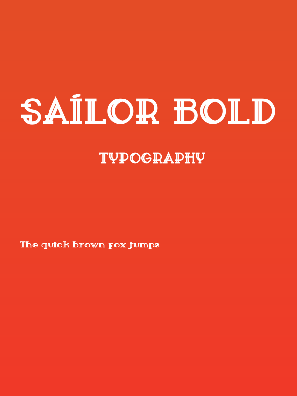 Sailor Bold Poster
